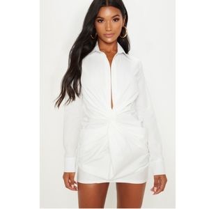 Sexy white mini dress!